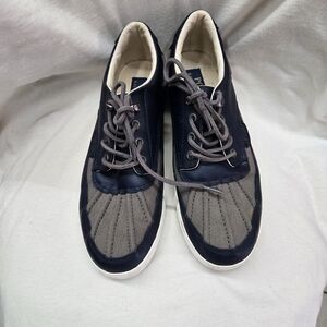 Polo by Ralph Lauren Men's Navy and Gray Casual Shoes. Size 8.5